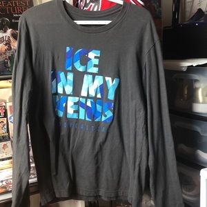 Ice In My Veins Hoop Culture long sleeve Grey M